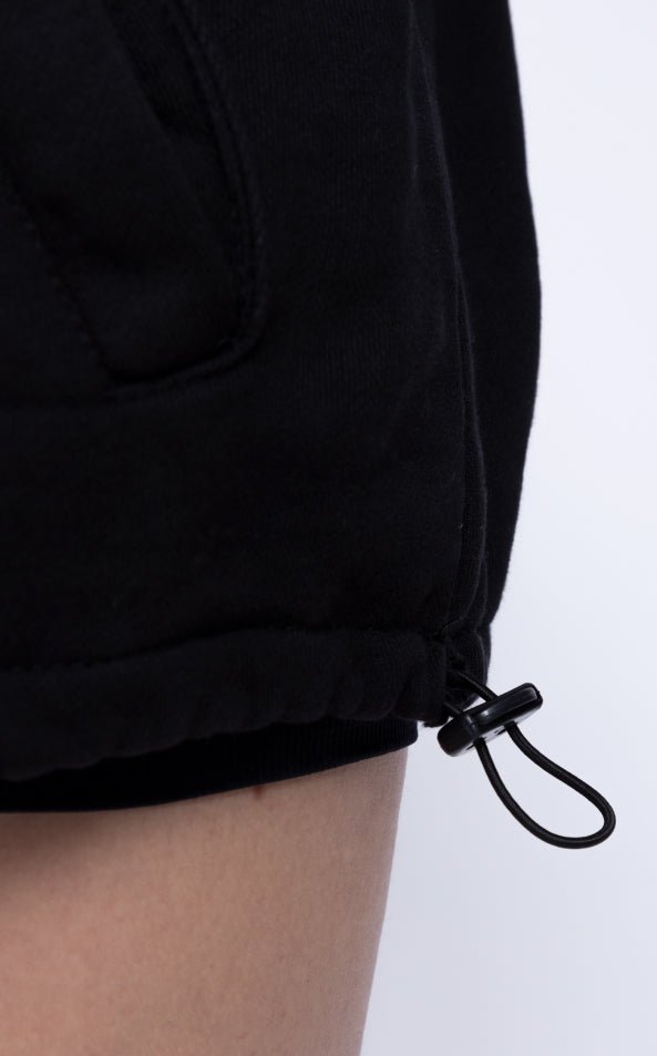 Half Zipper Hoodie Black - Bkbxcolombia