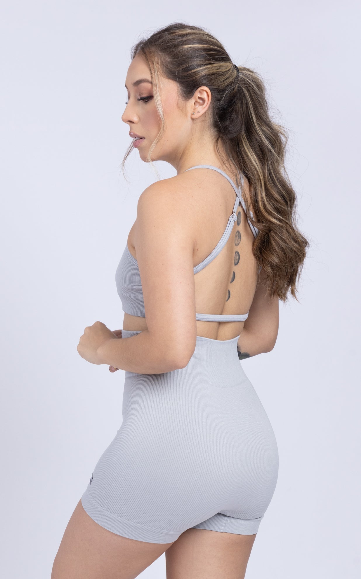 Set Short, Top gris - Bkbxcolombia