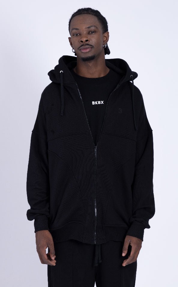 Zipper Hoodie black - Bkbxcolombia