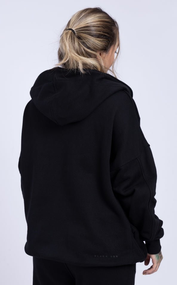 Zipper Hoodie black - Bkbxcolombia