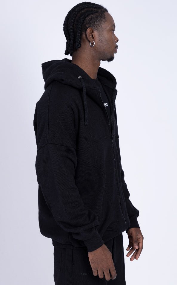 Zipper Hoodie black - Bkbxcolombia